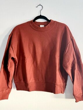 A New Day • Rust Crewneck Sweatshirt